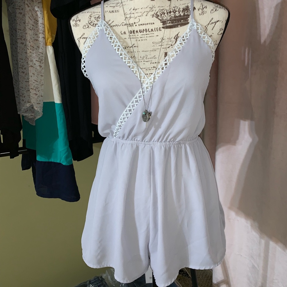 Tobi Periwinkle Romper size small